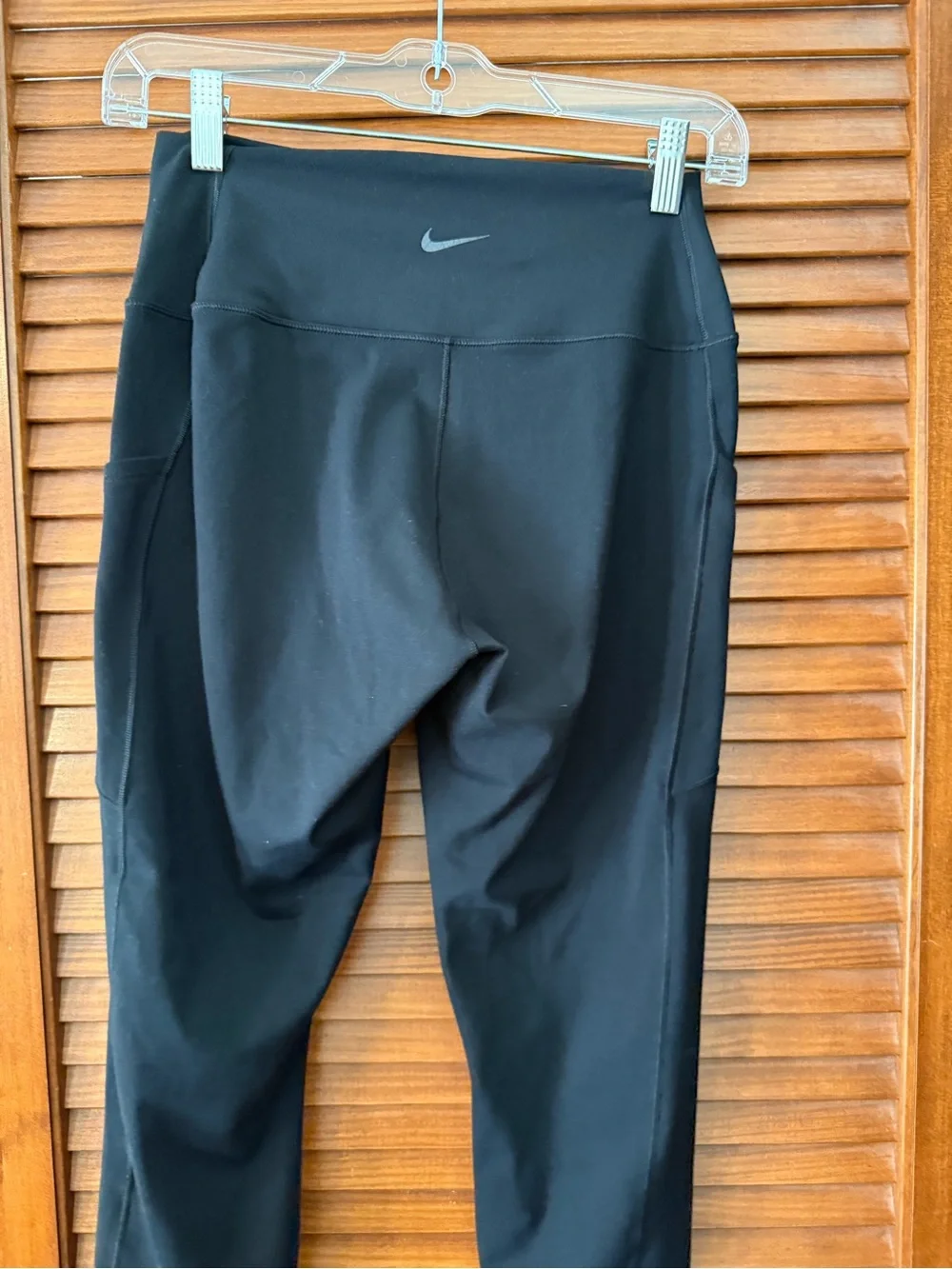 Nike One Dri-Fit  Women's Black High-Rise Pocket Leggings